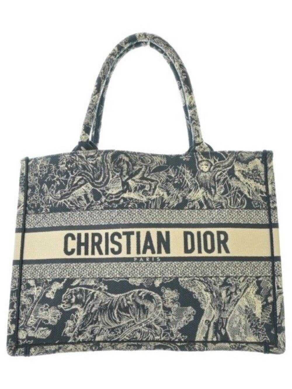 Dior Toile de Jouy Reverse Book Tote Bag Medium